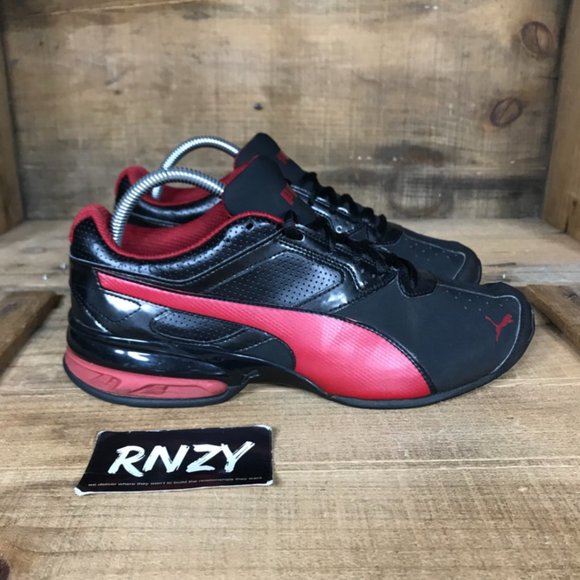 puma tazon black red